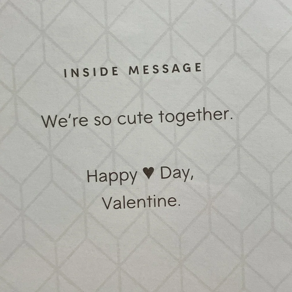Hallmark Signature Valentine's Day 3D Card /‎ Env. Disney Mickey & Minnie / Cute